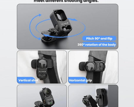 For DJI Osmo Nano Flymile Magnetic Backpack Strap Clip