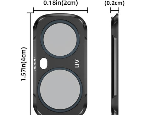 For Insta360 Luna Ultra BRDRC Filter Accessories, UV, CPL, ND16, Black Soft, Anti-Light Pollution, 3pcs /Set CPL + ND16 + Black Soft, 3pcs /Set CPL + Black Soft + Adjustable VND, 4pcs /Set CPL + Black Soft + Anti-Light Pollution + Adjustable VND
