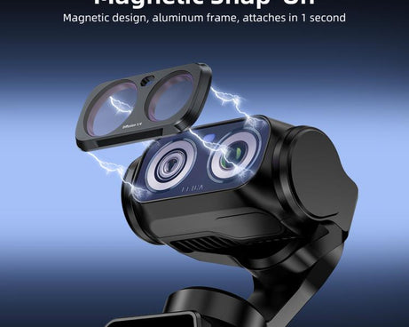 For Insta360 Luna Ultra BRDRC Filter Accessories, UV, CPL, ND16, Black Soft, Anti-Light Pollution, 3pcs /Set CPL + ND16 + Black Soft, 3pcs /Set CPL + Black Soft + Adjustable VND, 4pcs /Set CPL + Black Soft + Anti-Light Pollution + Adjustable VND