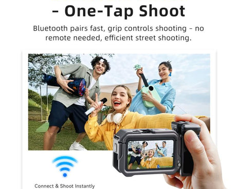 aMagisn Bluetooth Xplorer Grip Kit, For Insta360 Ace Pro 2 / Ace Pro / X5, For Insta360 GO Ultra