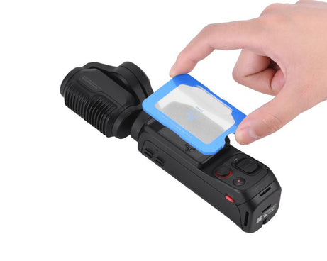 For Insta360 Luna Ultra BRDRC Jet Lens Protector AR Tempered Glass Screen Protector, Screen Protector+Tool, Lens+Screen Protector+Tool