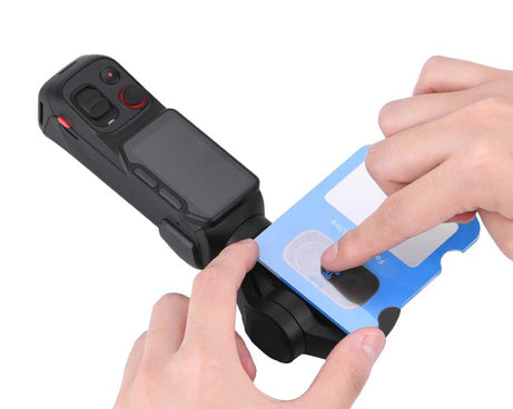 For Insta360 Luna Ultra BRDRC Jet Lens Protector AR Tempered Glass Screen Protector, Screen Protector+Tool, Lens+Screen Protector+Tool