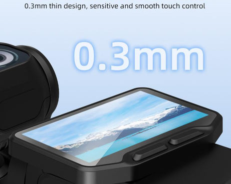 For Insta360 Luna Ultra BRDRC Jet Lens Protector AR Tempered Glass Screen Protector, Screen Protector+Tool, Lens+Screen Protector+Tool