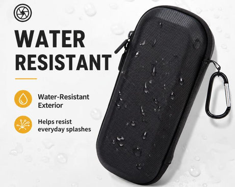 For Insta360 Luna Ultra Portable Carrying Case Hard EVA Travel Storage Bag with Carabiner