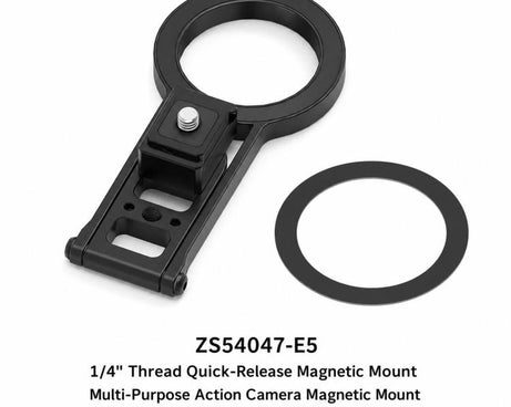 Magnetic Action Camera Mount Base, For GoPro & 2-Prong Cameras Ball Joint, For Insta360 GO 3/3S Quick Release, For GoPro 13 Quick Release, For DJI Action 5 Pro/4/3/2 Quick Release, For 1/4inch Screw Hole Camera, For 17mm Ball Joint Accessories         ...