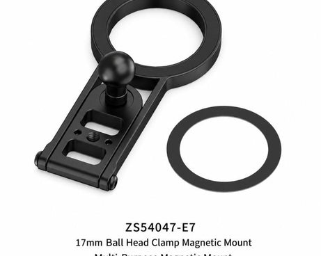Magnetic Action Camera Mount Base, For GoPro & 2-Prong Cameras Ball Joint, For Insta360 GO 3/3S Quick Release, For GoPro 13 Quick Release, For DJI Action 5 Pro/4/3/2 Quick Release, For 1/4inch Screw Hole Camera, For 17mm Ball Joint Accessories         ...