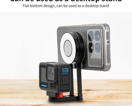 Magnetic Action Camera Mount Base, For GoPro & 2-Prong Cameras Ball Joint, For Insta360 GO 3/3S Quick Release, For GoPro 13 Quick Release, For DJI Action 5 Pro/4/3/2 Quick Release, For 1/4inch Screw Hole Camera, For 17mm Ball Joint Accessories         ...