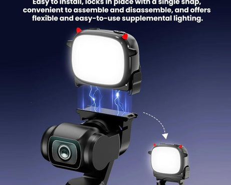 BRDRC Handheld Monster Fill Light, For DJI Osmo Pocket 4 / 4P, For DJI Osmo Pocket 3