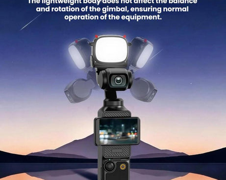 BRDRC Handheld Monster Fill Light, For DJI Osmo Pocket 4 / 4P, For DJI Osmo Pocket 3