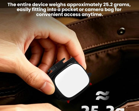 BRDRC Handheld Selfie Monster Fill Light Accessory, For DJI Osmo Action 3 / 4 / 5 Pro, For DJI Osmo Action 6 / Nano