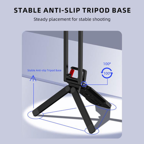 For Insta360 Ace / Ace Pro 2 / X5 Flymile Carabiner-Mounted Magnetic Quick-Release Tripod