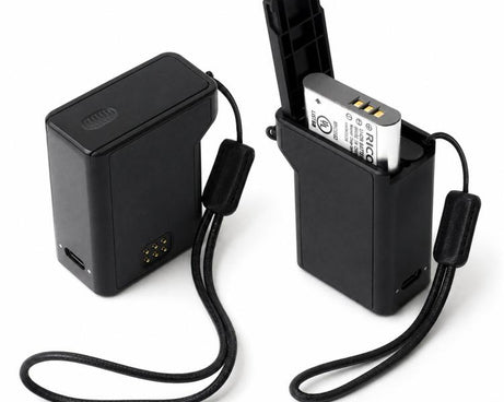 3-in-1 Battery Charger Case For Ricoh GR3 GR3X DB-110 & Olympus LI-92B
