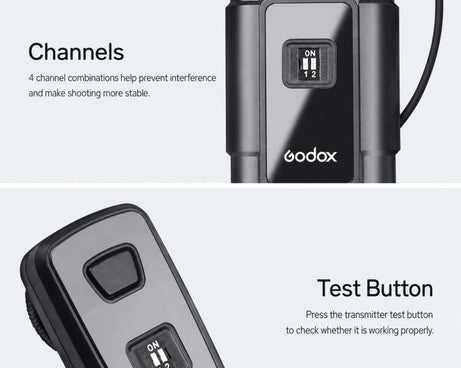 Godox DM16 Camera Flash Sync Universal Wireless Trigger For DSLR Cameras, Transmitter, Receiver, Transmitter+Receiver, Transmitter+2 Receiver, Transmitter+3 Receiver