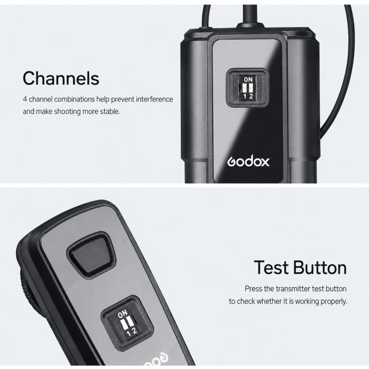 Godox DM16 Camera Flash Sync Universal Wireless Trigger For DSLR Cameras, Transmitter, Receiver, Transmitter+Receiver, Transmitter+2 Receiver, Transmitter+3 Receiver