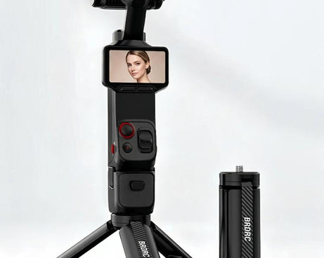 For DJI Osmo Pocket 4P / GoPro Luna Tripod Desktop Mounting Base