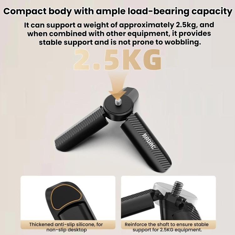 For DJI Osmo Pocket 4P / GoPro Luna Tripod Desktop Mounting Base