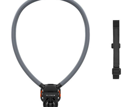 Flymile First-person Perspective Shot Magnetic Quick-release Neck Brace, For DJI Osmo Action 3 / 4 / 5 Pro / 6, For Insta360 Ace / Ace Pro 2 / X5, Universal Action Camera Two-Claw
