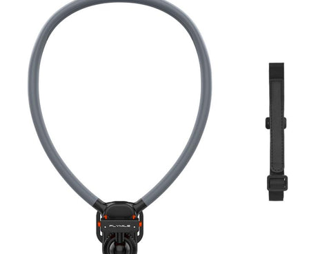 Flymile First-person Perspective Shot Magnetic Quick-release Neck Brace, For DJI Osmo Action 3 / 4 / 5 Pro / 6, For Insta360 Ace / Ace Pro 2 / X5, Universal Action Camera Two-Claw