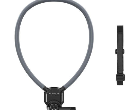 Flymile First-person Perspective Shot Magnetic Quick-release Neck Brace, For DJI Osmo Action 3 / 4 / 5 Pro / 6, For Insta360 Ace / Ace Pro 2 / X5, Universal Action Camera Two-Claw
