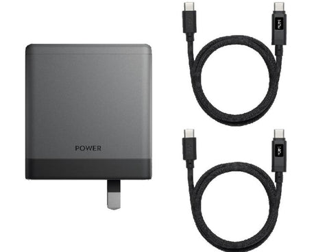 Original 140W GaN Charger For DJI Power, CN Plug, Charger Only, With USB-C Cable, With 2 USB-C Cables