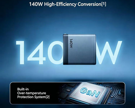 Original 140W GaN Charger For DJI Power, CN Plug, Charger Only, With USB-C Cable, With 2 USB-C Cables