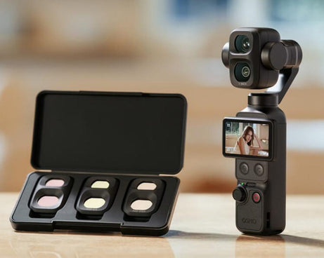 Original ND Filter Set For DJI Osmo Pocket 4P Includes ND16, ND64, and ND256, ND Filter Set