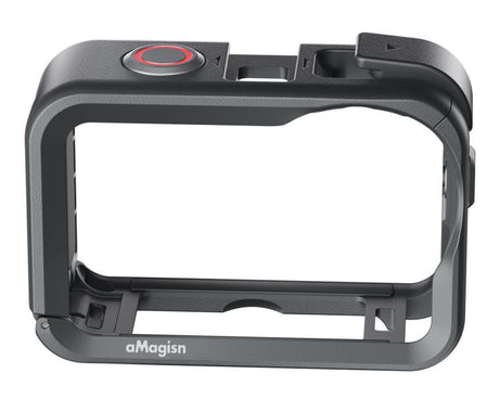 For DJI OSMO Action 6 aMagisn Utility Frame Protective Camera Cage with Cold Shoe Mount & 1/4inch Threaded Hole