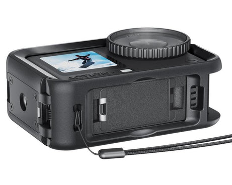 For DJI OSMO Action 6 aMagisn Utility Frame Protective Camera Cage with Cold Shoe Mount & 1/4inch Threaded Hole