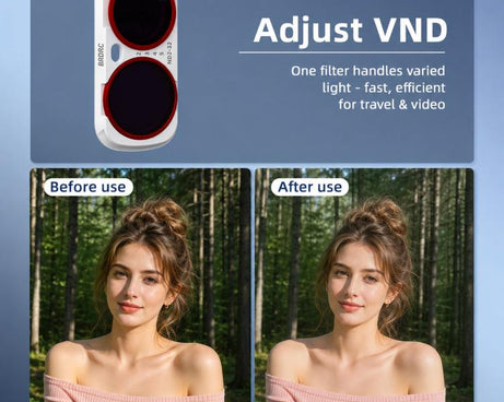 For Insta360 Luna Ultra BRDRC Magnetic Filter, UV Filter, CPL + ND16 + Black Soft Filter, CPL + Black Soft + Adjustable VND Filter, CPL + Black Soft + Anti-Light Pollution + Adjustable VND Filter