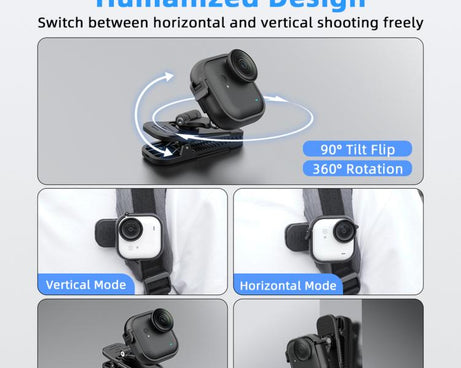 Insta360 Go Ultra Flymile Magnetic Backpack Shoulder Strap Clip