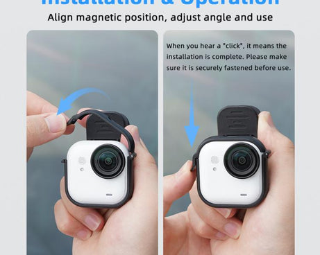 Insta360 Go Ultra Flymile Magnetic Backpack Shoulder Strap Clip