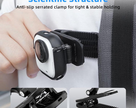 Insta360 Go Ultra Flymile Magnetic Backpack Shoulder Strap Clip