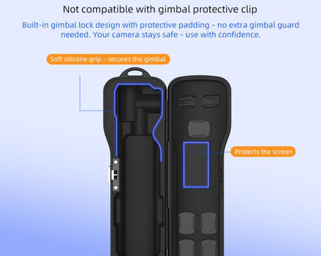For DJI Osmo Pocket 4 / 3 BRDRC Filter Storage Lens Protection Case