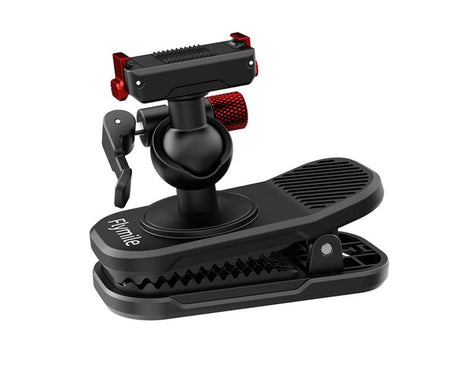 Flymile Magnetic Quick-release Backpack Shoulder Strap Clip Bracket, For DJI Osmo Action 3 / 4 / 5 Pro, For DJI Osmo Action 6 / Nano, For Insta360 Ace / Ace Pro / 2 / X5