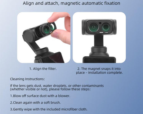 For Insta360 Luna Ultra BRDRC 115 Degree Wide-Angle Lens External Filter