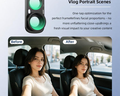 For Insta360 Luna Ultra BRDRC 115 Degree Wide-Angle Lens External Filter