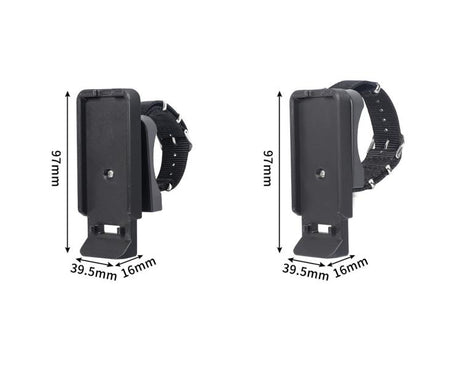 For Insta360 Luna Ultra Wrist Strap Mount Holder Remote Screen Rotating Bracket, Standard (Orange), Standard (Black), Standard (Red White Stripes), Standard (Blue White Stripes), Multi-Angle (Orange), Multi-Angle (Black), Multi-Angle (Red White Stripes...