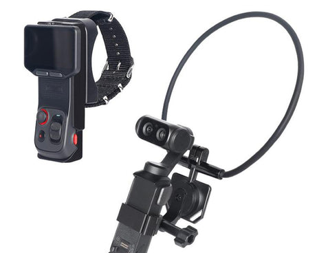 For Insta360 Luna Ultra Neck Mount And Wrist Strap Holder Kit Action Camera And Remote, 4-Piece Set, 5-Piece Set
