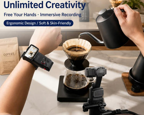For Insta360 Luna Ultra Neck Mount And Wrist Strap Holder Kit Action Camera And Remote, 4-Piece Set, 5-Piece Set