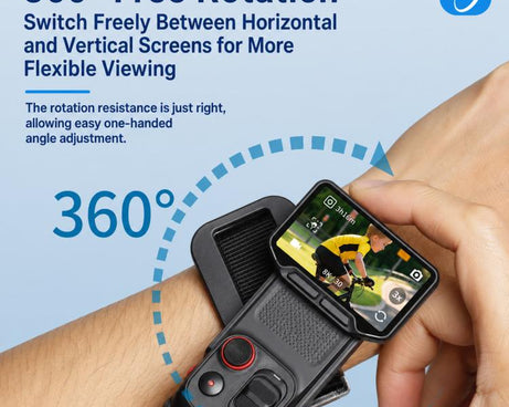 For Insta360 Luna Ultra Neck Mount And Wrist Strap Holder Kit Action Camera And Remote, 4-Piece Set, 5-Piece Set