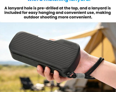 For DJI Osmo Pocket 4P BRDRC Lens Screen Cover Shockproof Case Filter Storage