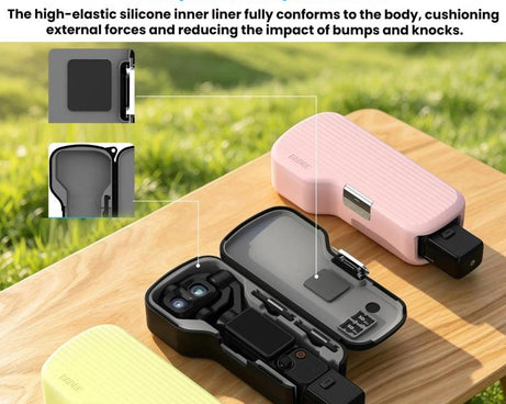 For DJI Osmo Pocket 4P BRDRC Lens Screen Cover Shockproof Case Filter Storage
