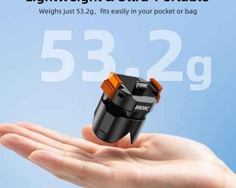 For DJI Osmo Pocket 4P / 4 / 3 BRDRC Charging Magnetic Quick-release Tripod