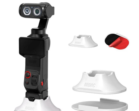 For Insta360 Luna Ultra BRDRC Desktop Detachable Adhesive Mounting Base