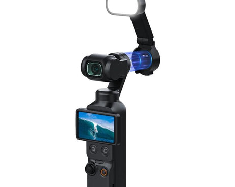 For DJI Osmo Pocket 4 BRDRC Camera Handheld Gimbal Selfie Fill Light