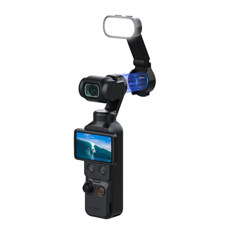For DJI Osmo Pocket 4 BRDRC Camera Handheld Gimbal Selfie Fill Light