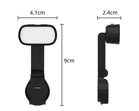 For DJI Osmo Pocket 4 BRDRC Camera Handheld Gimbal Selfie Fill Light