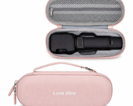 For Insta360 Luna Ultra Carrying Case Portable Hard Shell Storage Bag, Black, Gray, Purple, Pink, With Shoulder Strap Black, With Shoulder Strap Gray, With Shoulder Strap Purple, With Shoulder Strap Pink