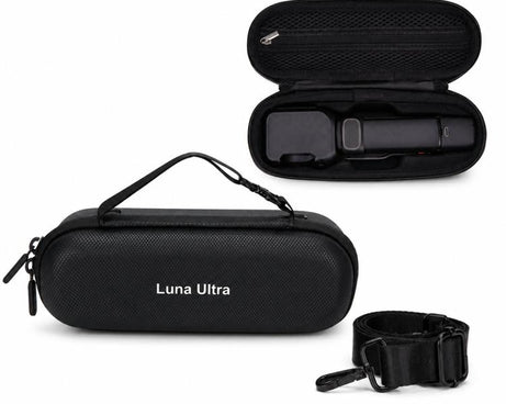 For Insta360 Luna Ultra Carrying Case Portable Hard Shell Storage Bag, Black, Gray, Purple, Pink, With Shoulder Strap Black, With Shoulder Strap Gray, With Shoulder Strap Purple, With Shoulder Strap Pink