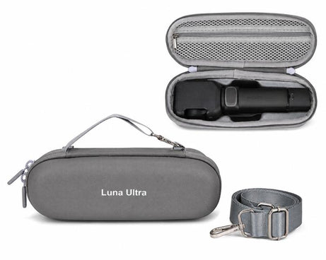 For Insta360 Luna Ultra Carrying Case Portable Hard Shell Storage Bag, Black, Gray, Purple, Pink, With Shoulder Strap Black, With Shoulder Strap Gray, With Shoulder Strap Purple, With Shoulder Strap Pink